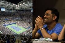 Official Twitter Handle Of US Open Pens Heartfelt Note For MS Dhoni After Legend Was Spotted Watching US Open Quarterfinal