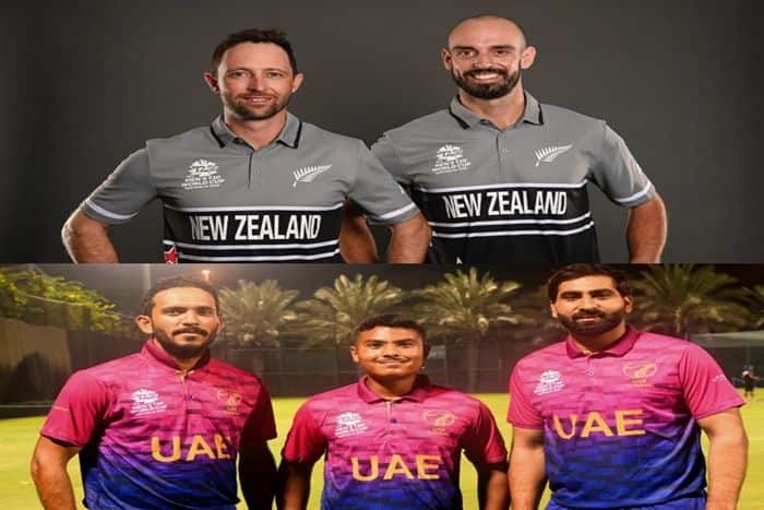 NZ, UAE Reveal Official Jerseys For 2022 Men's T20 World Cup