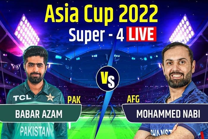 Pak vs Afg Live Score, Asia Cup 2022: पाकिस्तान की धीमी शुरुआत, 7 ओवर में 2 विकेट खोकर बनाए 39 रन