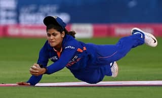 Radha Yadav’s Stunning Catch To Dismiss Bryony Smith  Is One Of The Best You Will Ever See In Cricket