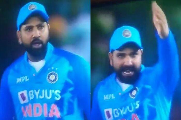 Rohit Sharma Furious On Dinesh Karthik, Axar Patel After DRS Blunder, Video Goes Viral
