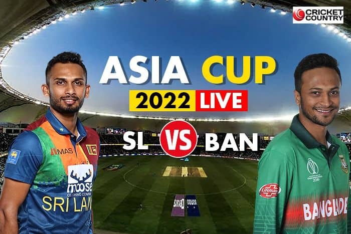LIVE Score Sri Lanka vs Bangladesh T20, Asia Cup 2022: BAN Set Daunting 184 Run Target For SL