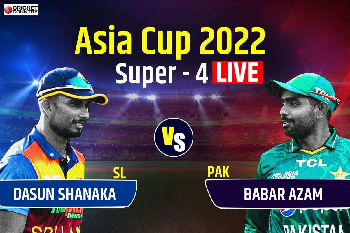 LIVE SL vs PAK T20 Score Update Asia Cup 2022 Dubai: SL Lose 4 Wickets After Restricting PAK For 121 Runs