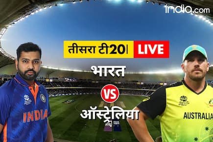 ind vs aus 3rd t20i live score india vs australia 3rd t20i live updates & ball by Ball commentry