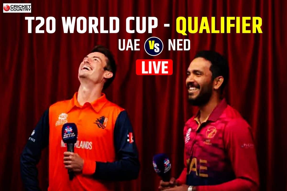 LIVE T20 World Cup 2022, UAE vs NED Score, Geelong: NED Clinch Victory By 3 Wickets In a Close Match