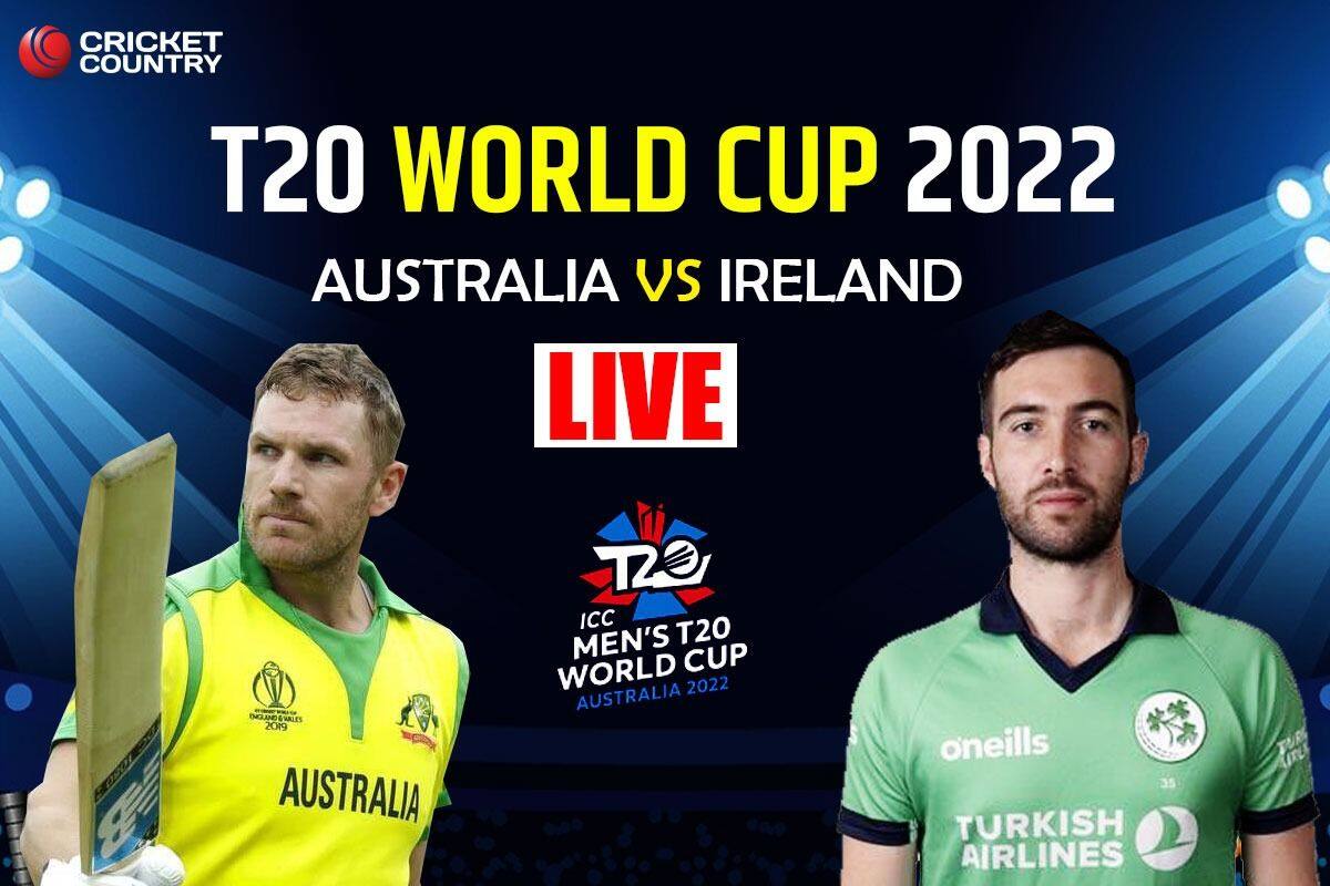 LIVE Score T20 World Cup 2022 AUS vs IRE: Do Or Die Match For The Defending Champions