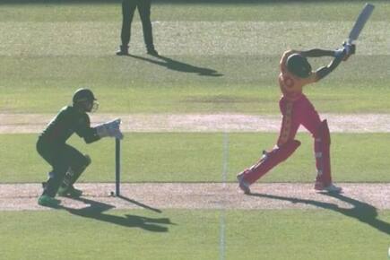 Watch: Chaos At Gabba As Final Over No-Ball Drama Invites Massive Controversy During BAN vs ZIM Match