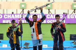 Rudrankksh Patil Wins Gold At World Championship, Secures Paris Olympics Quota In Shooting