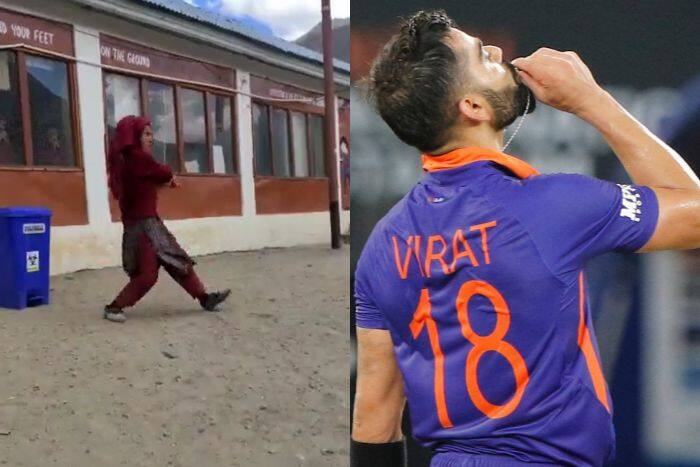 Watch: Inspired By Virat Kohli, This Schoolgirl's Video Takes Internet By Storm