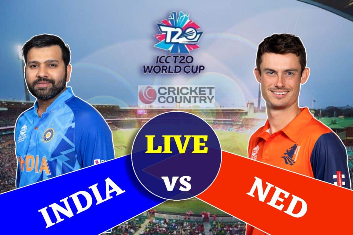 Ind vs Ned Live Score, T20 World Cup 2022: भारत vs नीदरलैंड, स्कोरकार्ड, लाइव अपडेट्स
