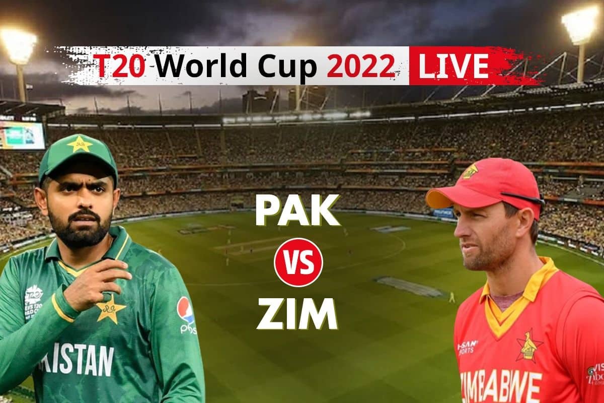 LIVE Score T20 World Cup 2022, PAK vs ZIM, Perth: ZIM Lose Both Openers After A Quick Start