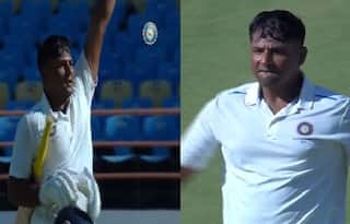 Sarfaraz Khan century in irani cup 2022 against Saurashtra