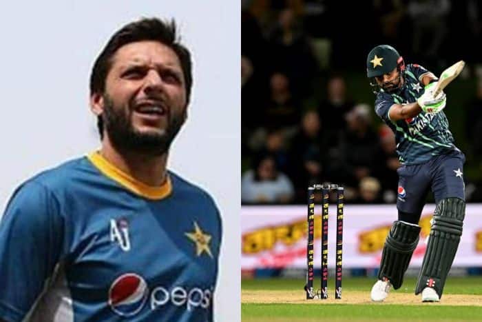 shahid afridi, shahid afridi on babar azam, shahid afridi slams babar azam, pak vs ban, pak vs nz, pak ban nz tri-series, babar azam, mohammad rizwan, t20 world cup, icc t20 world cup, t20 world cup pakistan squad