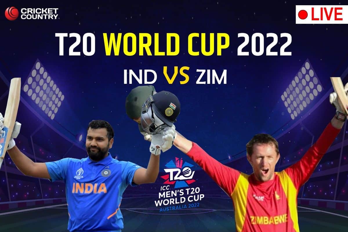 LIVE IND vs ZIM T20 World Cup Score, Melbourne: IND Crush ZIM By 71 Run To Book Semifinal Clash With ENG