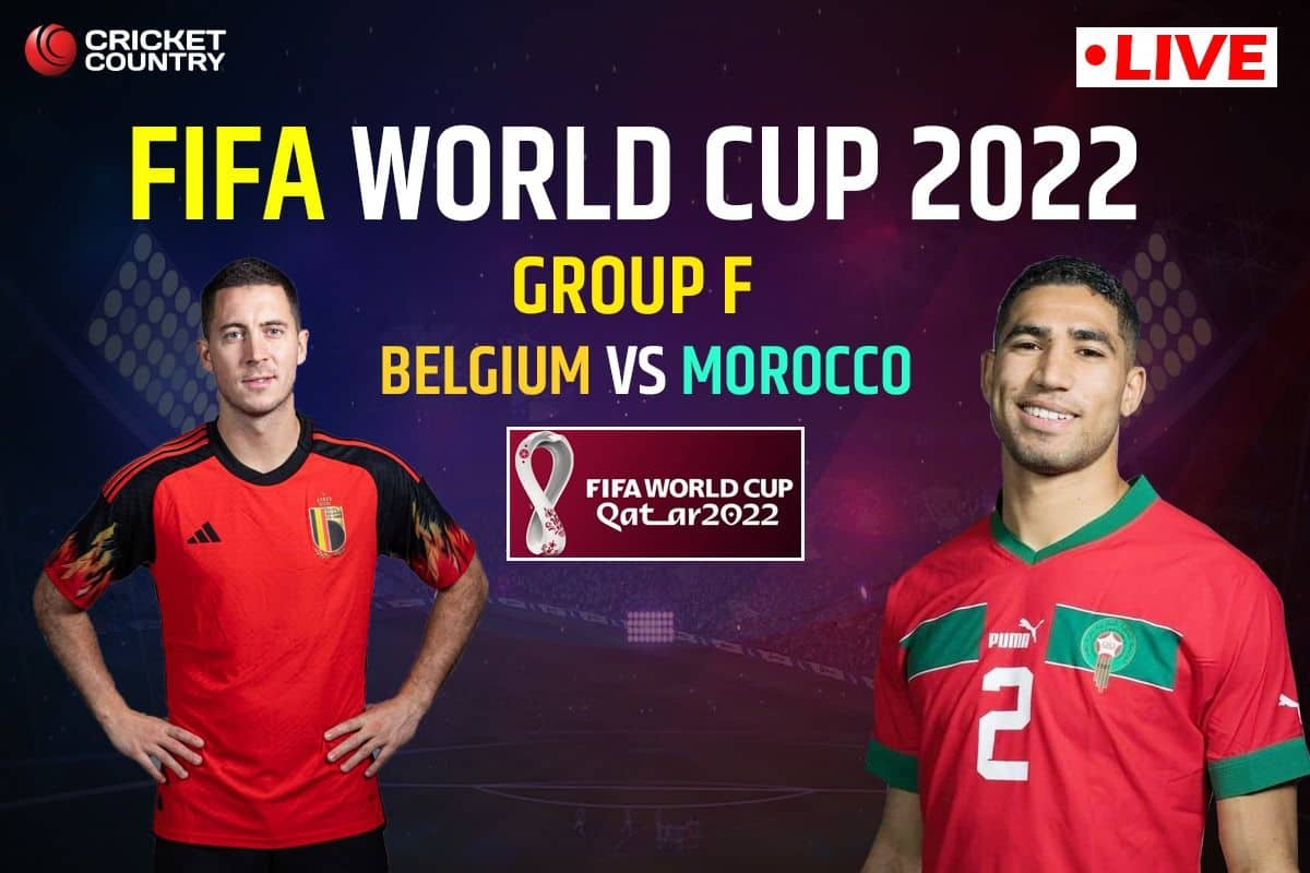 FIFA World Cup 2022, BEL Vs MAR | LIVE Score: No Goals at Half Time, BEL 0-0 MAR
