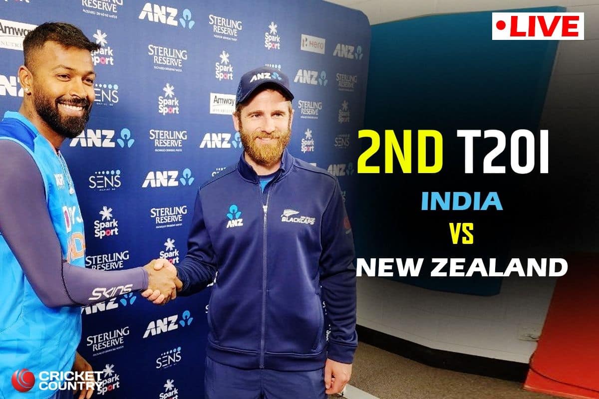 LIVE Score IND vs NZ 2nd T20I: IND Inch Closer To Victory Vs NZ
