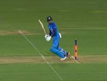 Shreyas Iyer is the  4th Indians to get out as hit-wicket in T20Is
