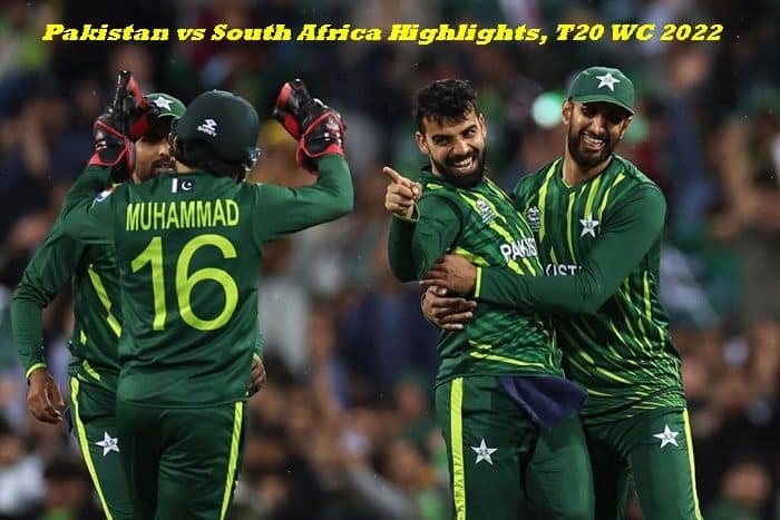 Pakistan vs South Africa Highlights, T20 WC 2022: PAK Stay Alive In Semis Race With 33-Run Win vs SA
