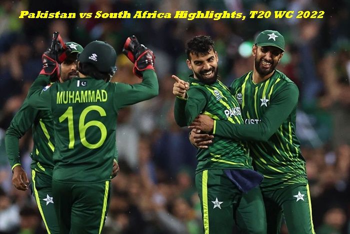 Pakistan Vs South Africa Highlights T20 Wc 2022 Pak Stay Alive In