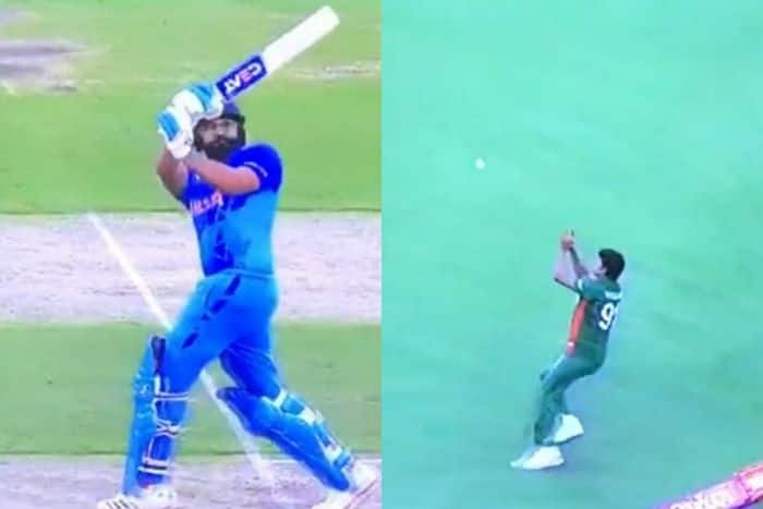 Watch: Rohit Sharma Fails To Score Big Against Bangladesh Despite Getting Two Lives