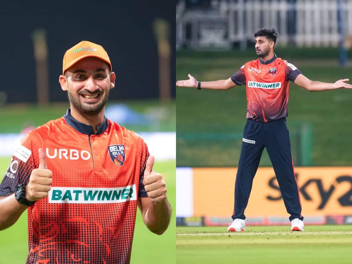 Abu Dhabi T10: UAE’s Left-arm Pacer Shiraz Ahmed Bowls Delhi Bulls To An Exciting Four-runs Win Over Northern Warriors