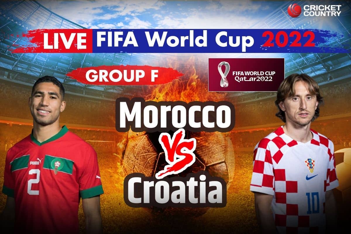 FIFA World Cup 2022, MAR Vs CRO | Live Score: YMAR, CRO Yet To Find Opening Goal