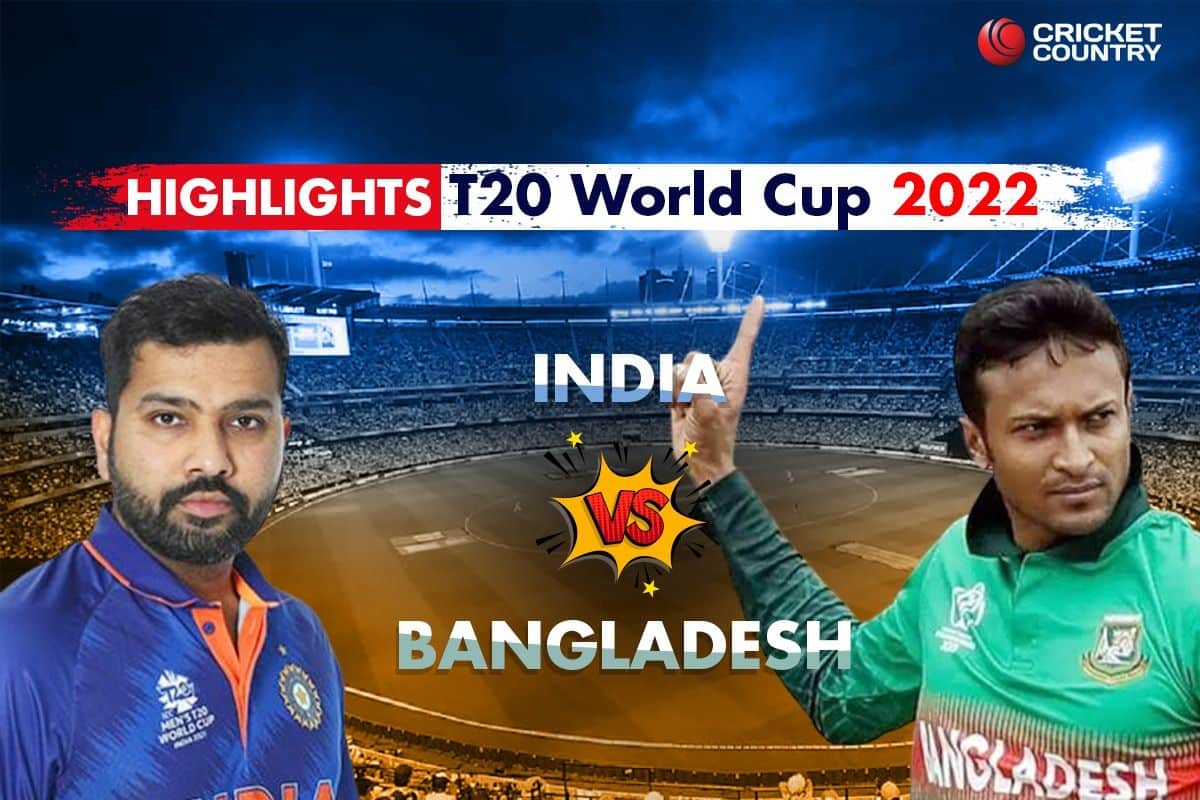 IND vs BAN, T20WC Highlights: Arshdeep Ensures India Inch Closer To Semis, Beat BAN By 5 Runs