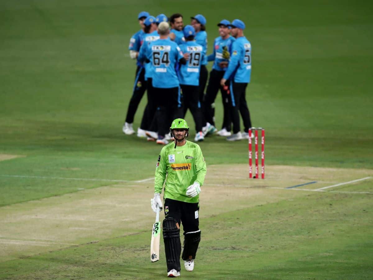 In Big Bash League adelaide strikers won the match against sydney thunder