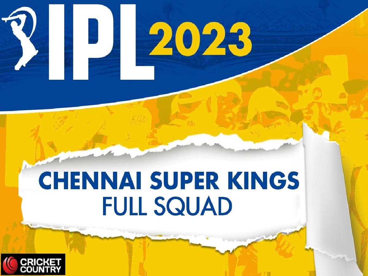 CSK Full squad