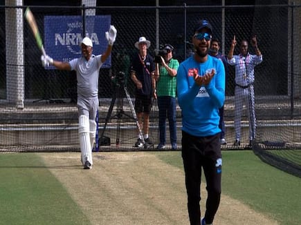 Watch Video Rashid Khan bowling to Brian Lara in the nets at Adelaide
