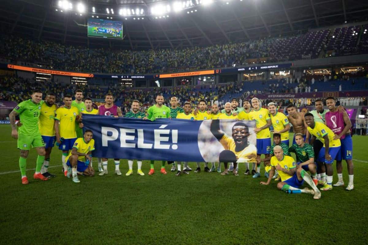 FIFA WC 2022: Neymar, Brazil Teammates Show Support To Pele After South Korea Win