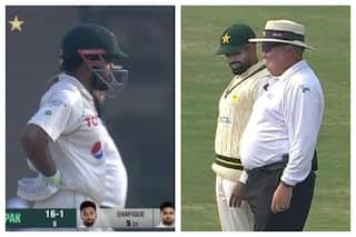 Babar Azam Recreates Belly-Out Meme With Marias Erasmus During PAK Vs ENG 2nd Test | Watch Viral Video