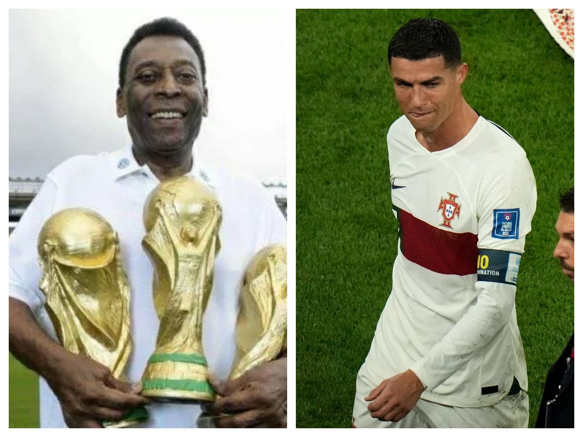 Pelé diz que Cristiano Ronaldo é o melhor jogador do mundo