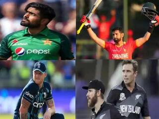 Babar azam Ben stokes Sikandar raza and Tim Southee nominated for ICC Cricketer of the year 2022 award