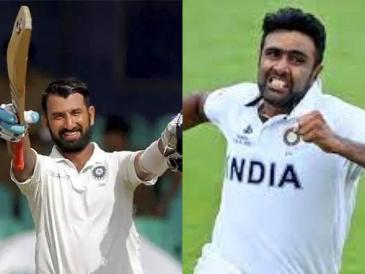 IND vs BAN, IND vs BAN Test, IND vs BAN 2nd Test, Cheteshwar Pujara, Ravi Ashwin, Pujara's New Record, Ashwin's New Record