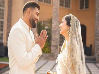 Pakistan speedster Haris Rauf got married to model Muzna Masood Malik in Islamabad