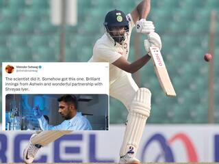 The scientist did it Virendra sehwag tweet on Ravichandran Ashwin