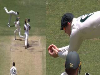 Watch Video Steve Smith stunning catch in Slip of jason Holder