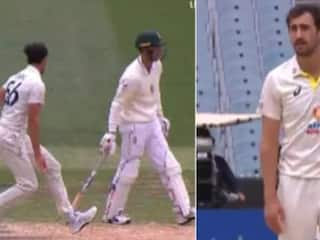 mitchell starc warning to south africa batter to stay in crease mankanding in discussion