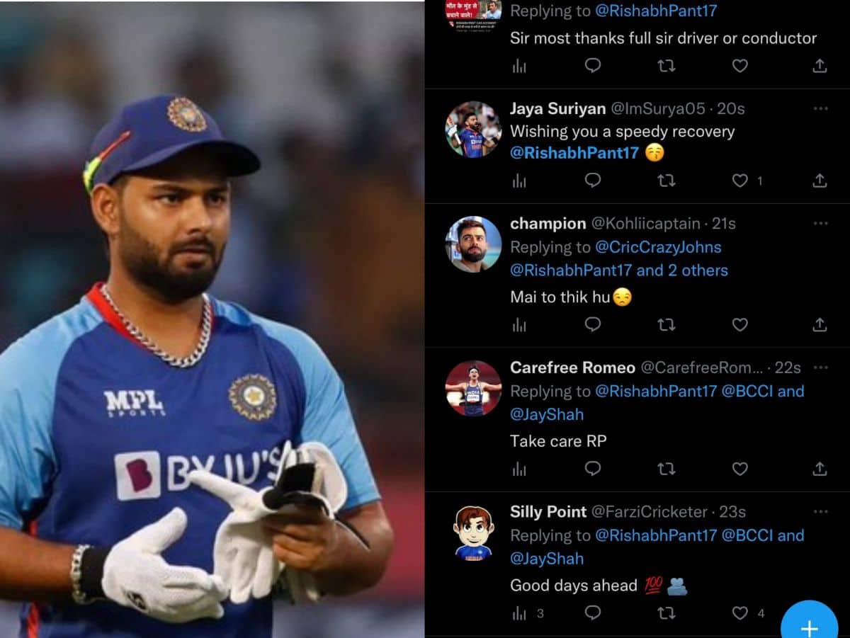 'Our Spidy Is Back Come Back Soon Champ', Fans React to Rishabh Pant's Tweet Post Recovery
