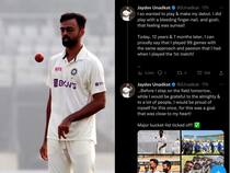 Jaydev Unadkat’s Emotional Note Ahead Of His 100th First Class Game
