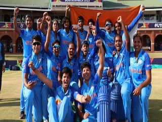 Shafali verma Shweta Sehrawat and Parshavi Chopra included in ICC team of the tournament