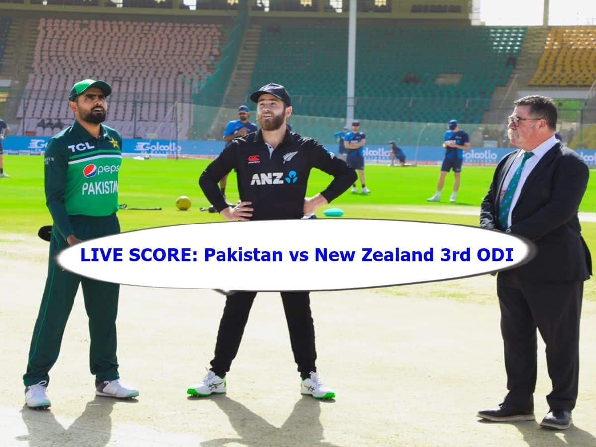 Pakistan vs New Zealand Live Cricket Score and Updates PAK vs NZ 3rd