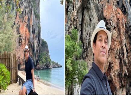 Sachin Tendulkar enjoying holidays in Thailand; watch photos