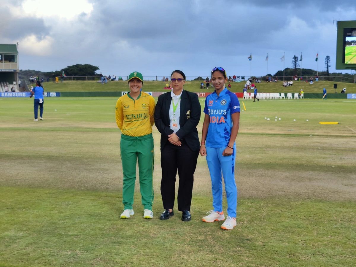 IND-W vs SA-W: बारिश में धुला भारत-साउथ अफ्रीका T20 मैच