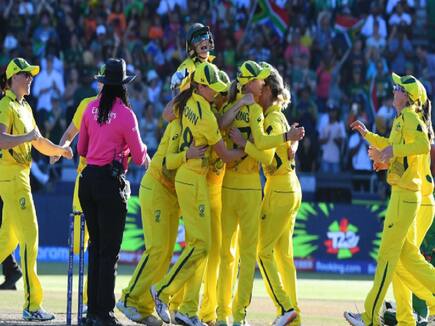 Australia team celebration after sixth ICC Women’s T20 World Cup title see in pictures