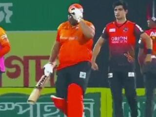 Watch: Azam Khan Angry With Naseem Shah For Mocking Him During BPL Match
