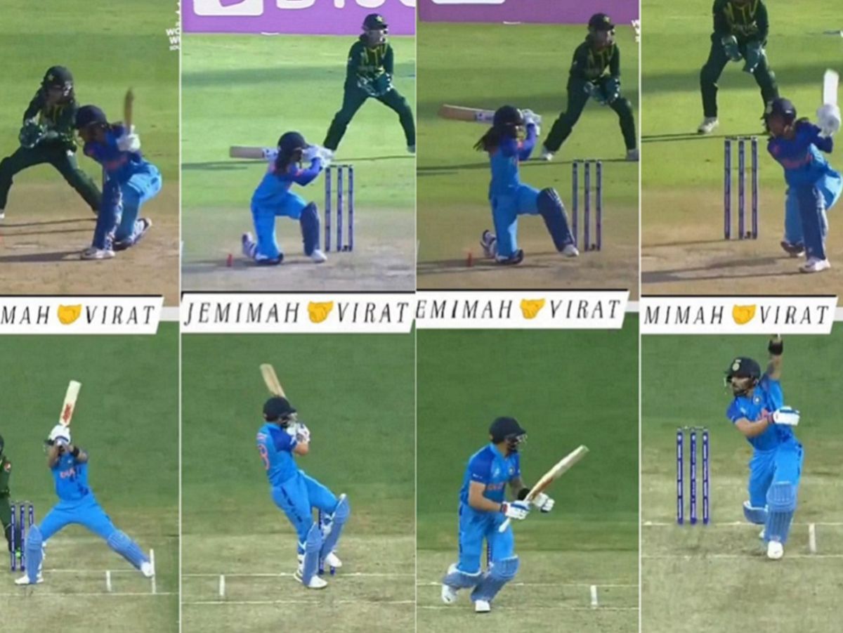 WATCH: Jemimah Rodrigues Refreshes Virat Kohli’s MCG Memories By Playing Four Exact Shots Like Him During IND-PAK T20 WC Match
