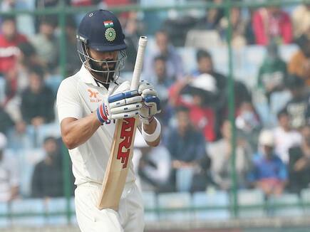 Debutant Matthew Kuhnemann dismissed Virat Kohli in Delhi Test