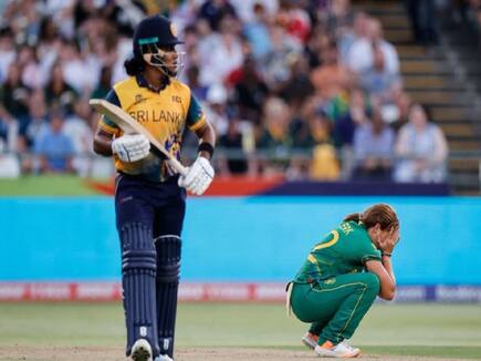 WT20 WC Srilanka women beat South africa women by three runs in world cup opening match